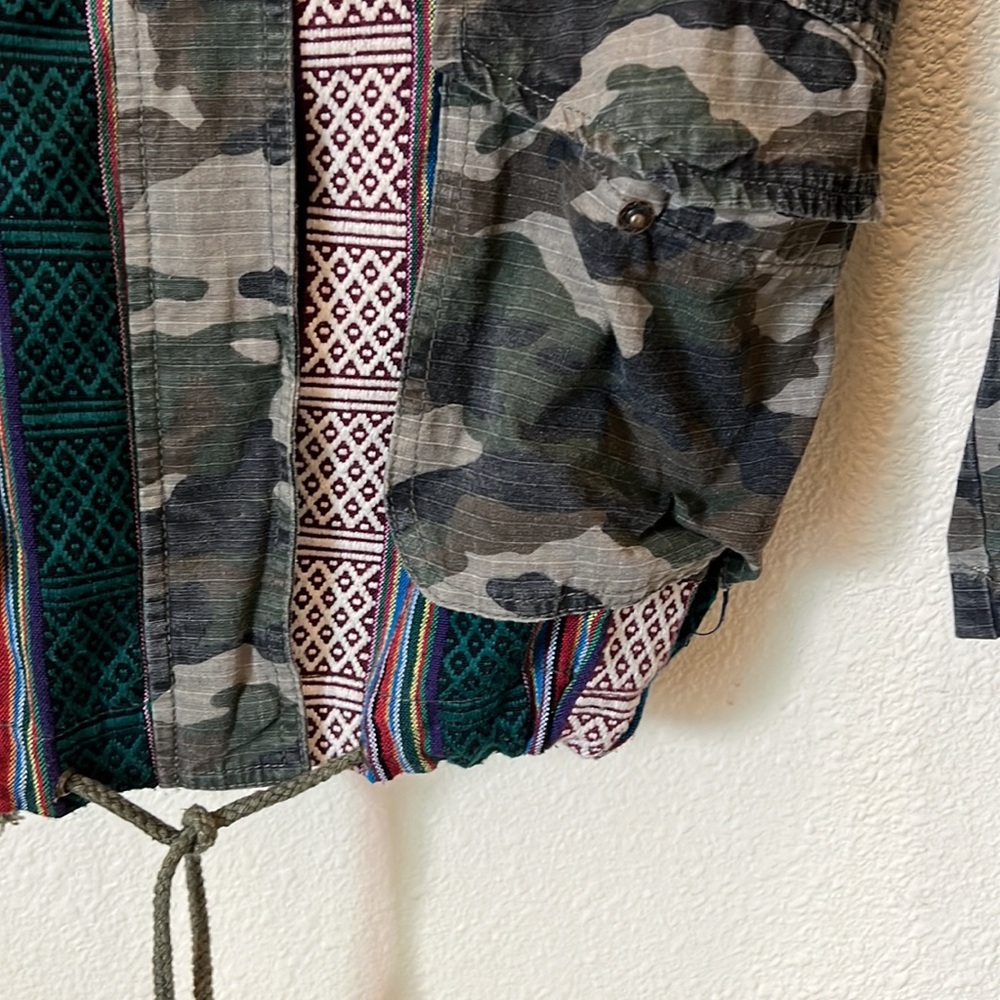 Camo Sugar Skull Utility Jacket - Picture 4 of 5